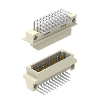 16 Posiciones VERTICAL FEMANA Tipo B DIN 41612 Conectores PCB